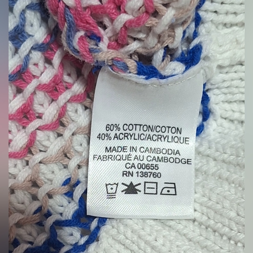 Med Reitmans Multicolor Knit Women's Sweater - Picture 3 of 5